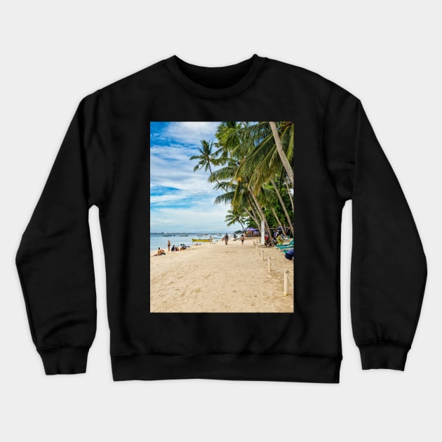 Alona Beach, Panglao Island, Bohol, Philippines Crewneck Sweatshirt by Upbeat Traveler